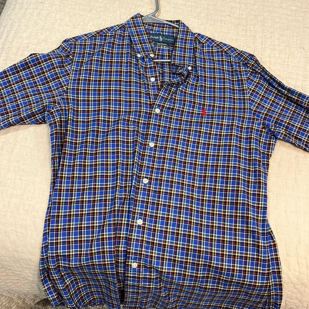 Men's long sleeve button down Ralph Lauren Polo